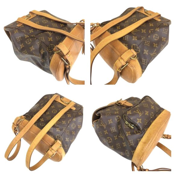 Authentic Louis Vuitton Montsouris MM Monogram Backpack jp560-111925 main image 5